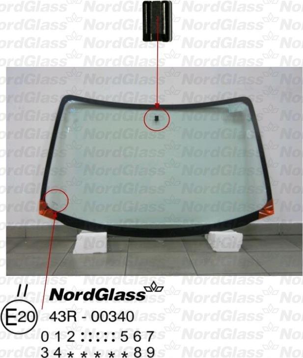 NordGlass 4045279 - Ветровое стекло avtokuzovplus.com.ua