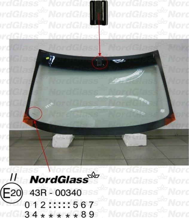 NordGlass 4045281 - Ветровое стекло avtokuzovplus.com.ua