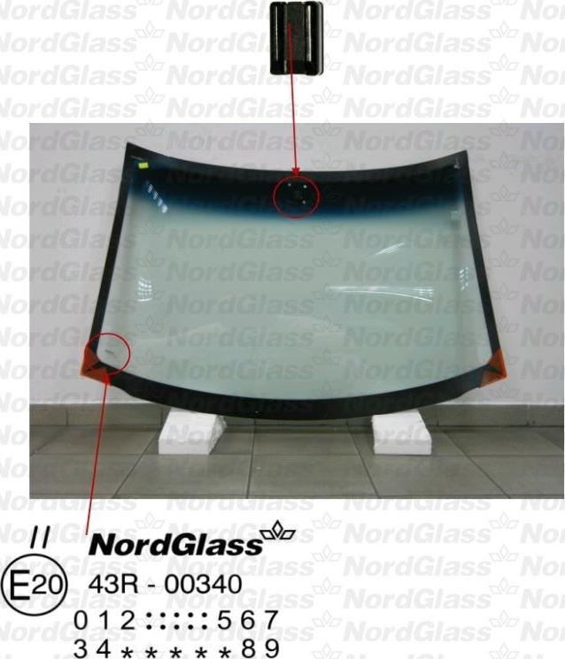 NordGlass 4045285 - Ветровое стекло avtokuzovplus.com.ua