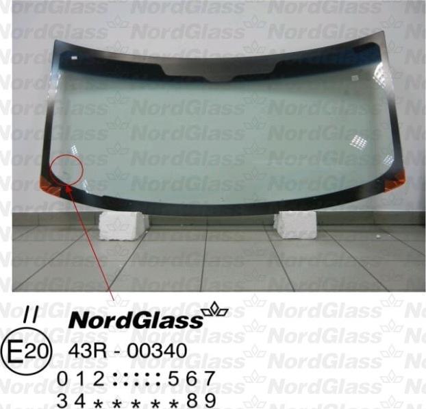 NordGlass 4045323 - Ветровое стекло avtokuzovplus.com.ua