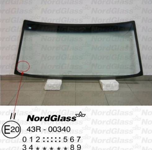 NordGlass 4045625 - Ветровое стекло avtokuzovplus.com.ua