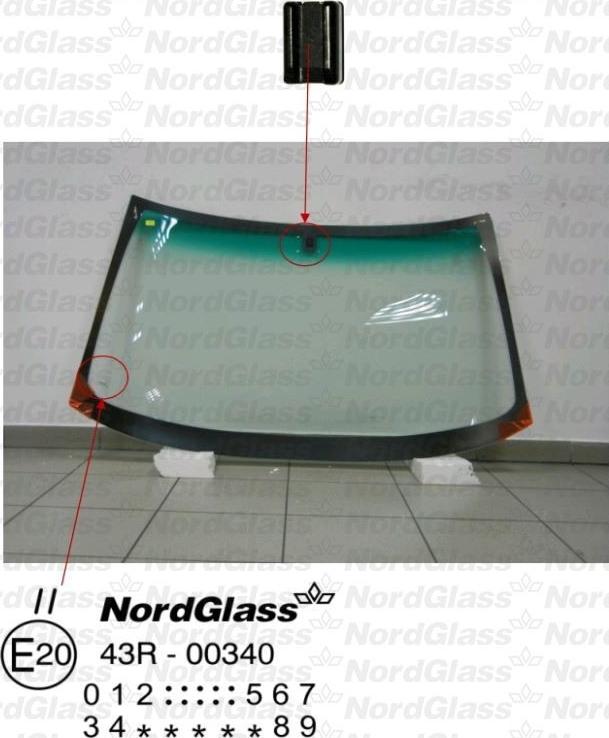 NordGlass 4045653 - Ветровое стекло avtokuzovplus.com.ua