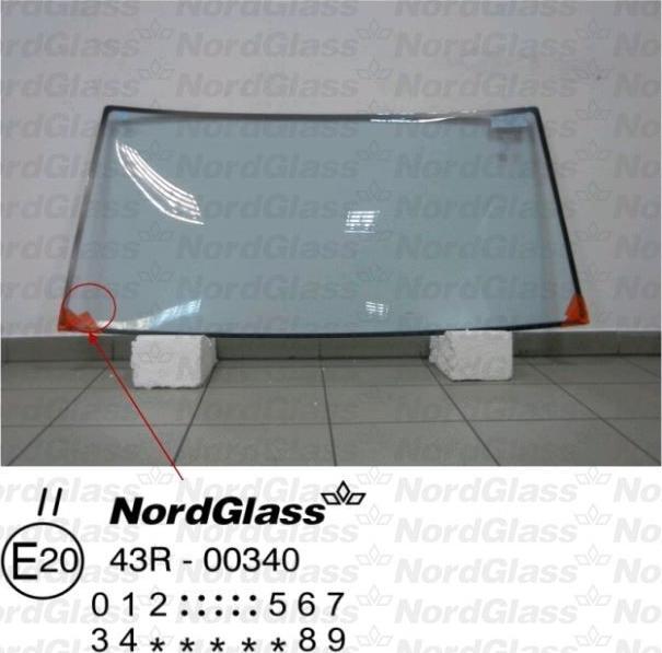 NordGlass 4045739 - Вітрове скло autocars.com.ua