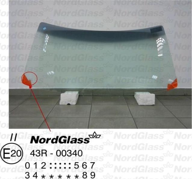NordGlass 4045756 - Ветровое стекло avtokuzovplus.com.ua