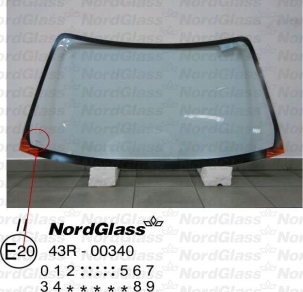 NordGlass 4045768 - Вітрове скло autocars.com.ua