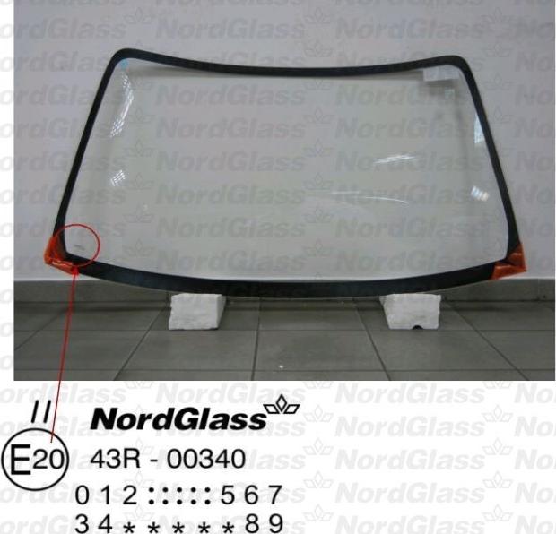 NordGlass 4045773 - Вітрове скло autocars.com.ua