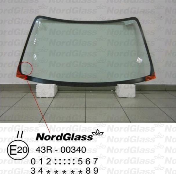 NordGlass 4045774 - Вітрове скло autocars.com.ua