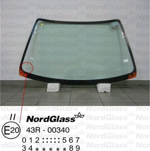 NordGlass 4045777 - Ветровое стекло avtokuzovplus.com.ua