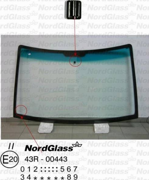 NordGlass 4045973 - Ветровое стекло avtokuzovplus.com.ua