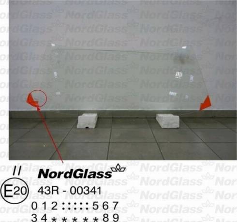 NordGlass 4046100 - Вітрове скло autocars.com.ua