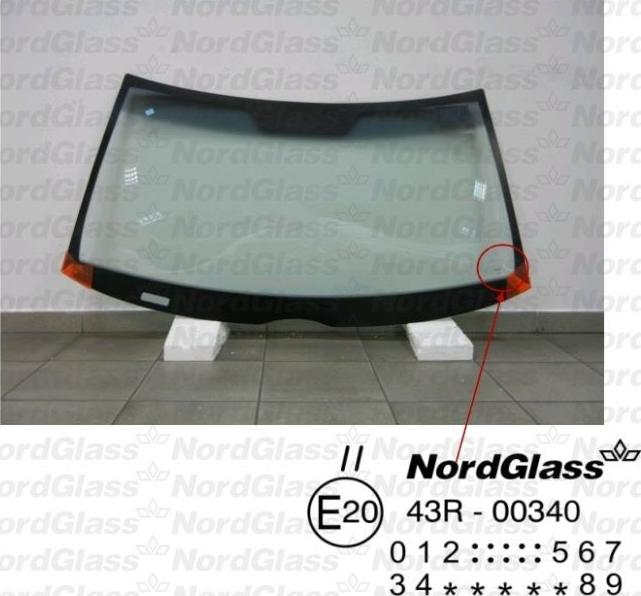 NordGlass 4046145 - Вітрове скло autocars.com.ua