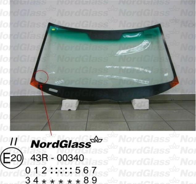 NordGlass 4046148 - Вітрове скло autocars.com.ua