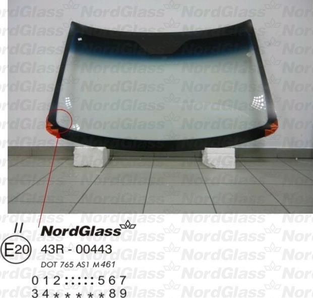 NordGlass 4046174 - Вітрове скло autocars.com.ua