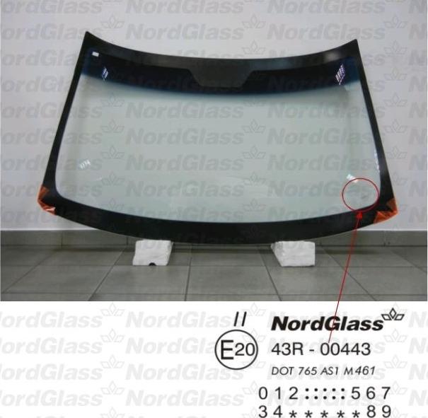 NordGlass 4046175 - Ветровое стекло avtokuzovplus.com.ua