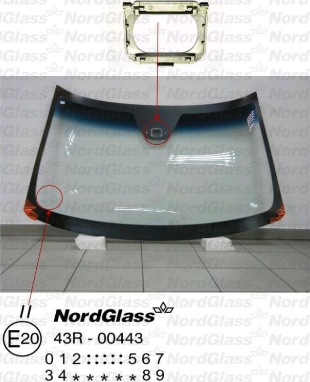 NordGlass 4046176 - Ветровое стекло avtokuzovplus.com.ua
