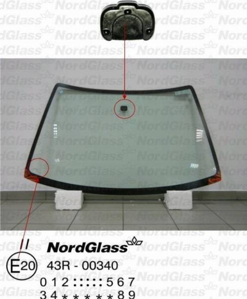 NordGlass 4046196 - Вітрове скло autocars.com.ua