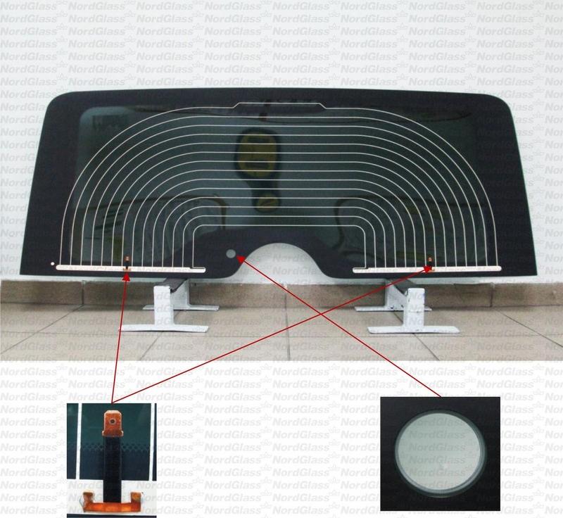 NordGlass 4120720 - Заднее стекло avtokuzovplus.com.ua