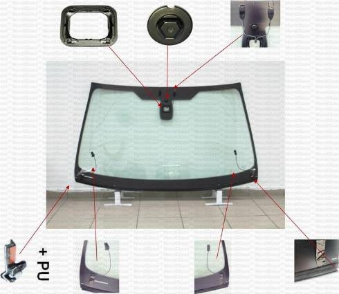 NordGlass 4122900 - Вітрове скло autocars.com.ua