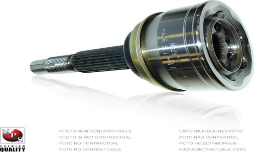 NPS T281A09 - Шарнірний комплект, ШРУС, приводний вал autocars.com.ua