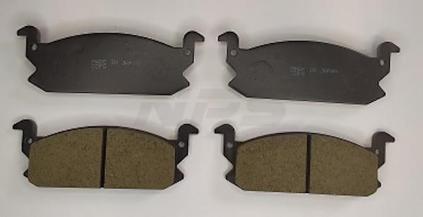 NPS D360U02 - Гальмівні колодки, дискові гальма autocars.com.ua