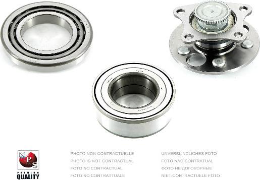 NPS K471A06A - Комплект підшипника маточини колеса autocars.com.ua