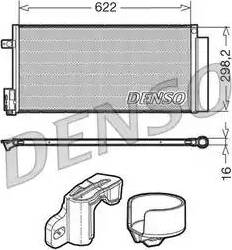 NPS DCN13110 - Конденсатор, кондиціонер autocars.com.ua