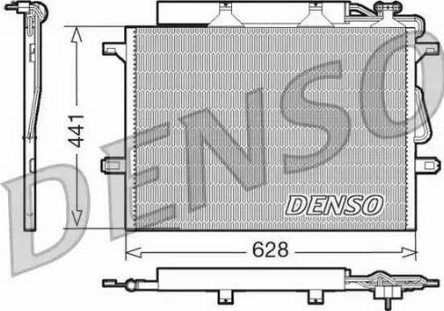 NPS DCN17018 - Конденсатор кондиционера autodnr.net