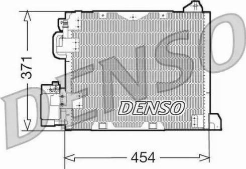 NPS DCN20006 - Конденсатор, кондиціонер autocars.com.ua