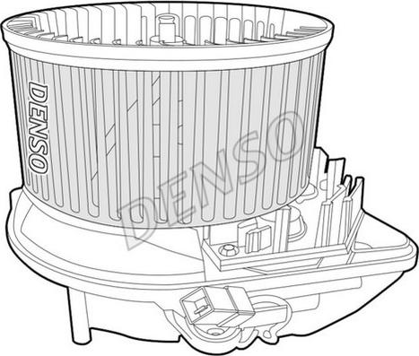 NPS DEA07015 - Вентилятор салону autocars.com.ua