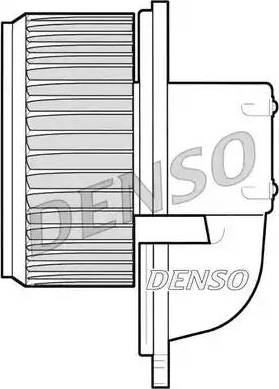 NPS DEA09022 - Вентилятор салону autocars.com.ua