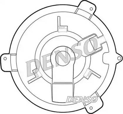 NPS DEA09041 - Вентилятор салону autocars.com.ua