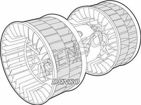 NPS DEA17003 - Вентилятор салону autocars.com.ua