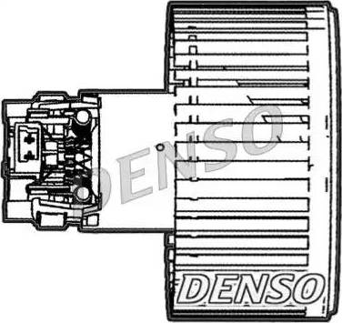 NPS DEA23005 - Вентилятор салону autocars.com.ua