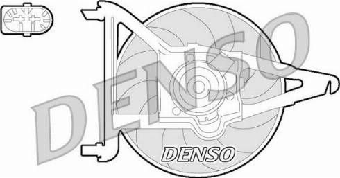 NPS DER21021 - Вентилятор, охолодження двигуна autocars.com.ua