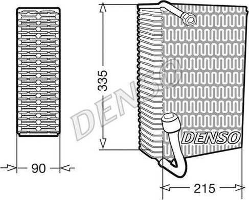 NPS DEV02005 - Випарник, кондиціонер autocars.com.ua