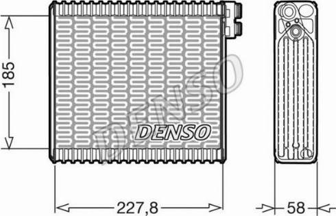 NPS DEV09011 - Випарник, кондиціонер autocars.com.ua