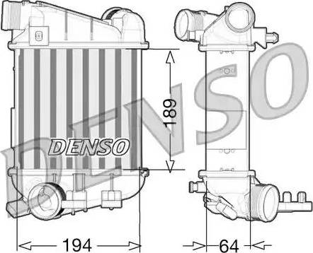 NPS DIT02027 - Интеркулер autocars.com.ua