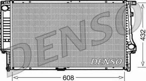 NPS DRM05061 - Радиатор, охлаждение двигателя autodnr.net