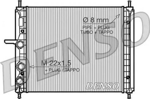 NPS DRM09150 - Радіатор, охолодження двигуна autocars.com.ua