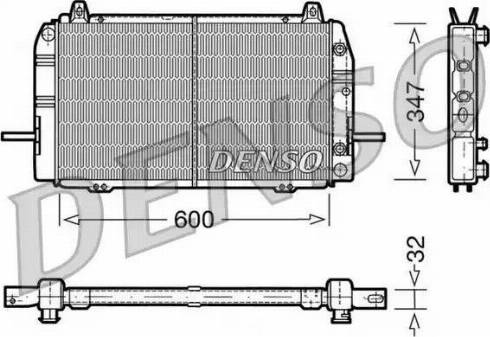 NPS DRM10084 - Радіатор, охолодження двигуна autocars.com.ua