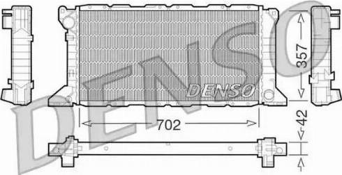 NPS DRM10099 - Радиатор, охлаждение двигателя avtokuzovplus.com.ua