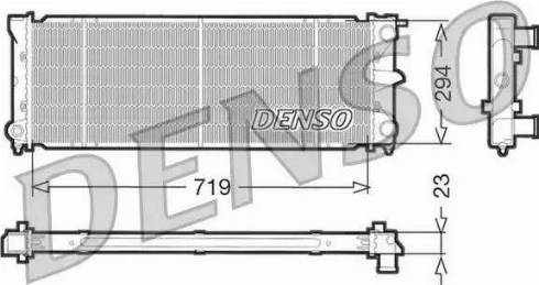 NPS DRM32026 - Радіатор, охолодження двигуна autocars.com.ua