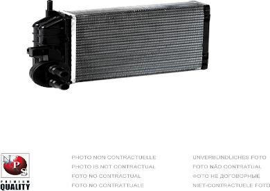 NPS F551T01 - Теплообмінник, опалення салону autocars.com.ua