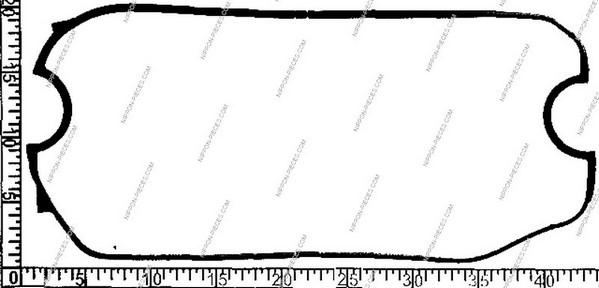 NPS H122A13 - Прокладка, кришка головки циліндра autocars.com.ua