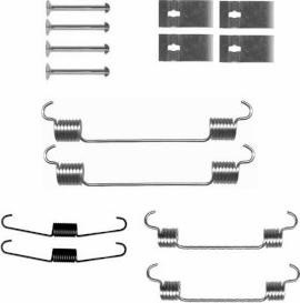 NPS H351A07 - Комплектуючі, барабанний гальмівний механізм autocars.com.ua