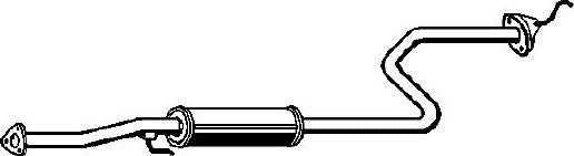 NPS H430A109 - Система випуску ОГ autocars.com.ua