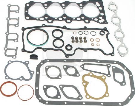 NPS I126U13 - Комплект прокладок, двигун autocars.com.ua
