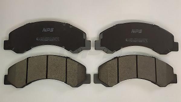 NPS I360U17 - Гальмівні колодки, дискові гальма autocars.com.ua