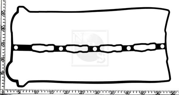 NPS K122A02 - Прокладка, кришка головки циліндра autocars.com.ua