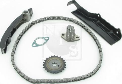 NPS M117I02 - Комплект ланцюга приводу распредвала autocars.com.ua